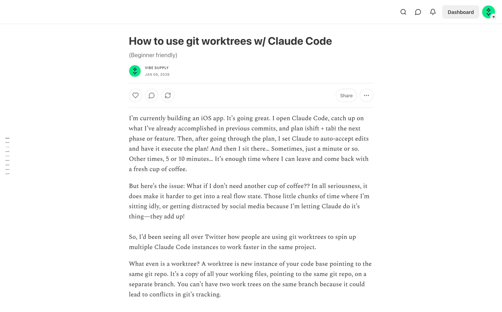 How to use git worktrees with Claude Code